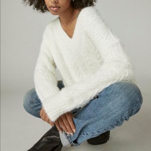 Lucky Brand Women's White Sweater